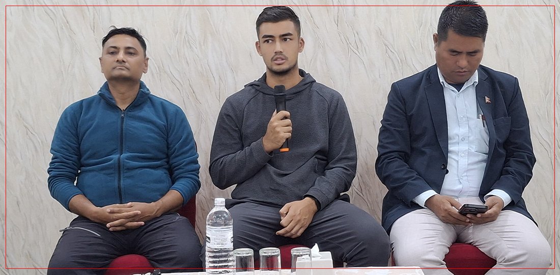 भियतनाममा युटिआर अन्तर्राष्ट्रिय टेनिस खेल्दै अभिषेक