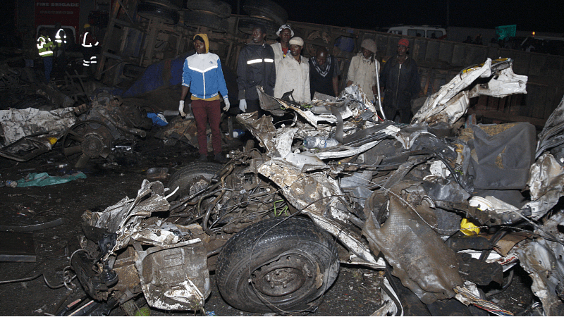 केन्यामा भयानक सडक दुर्घटना, ४८ को मृत्यु