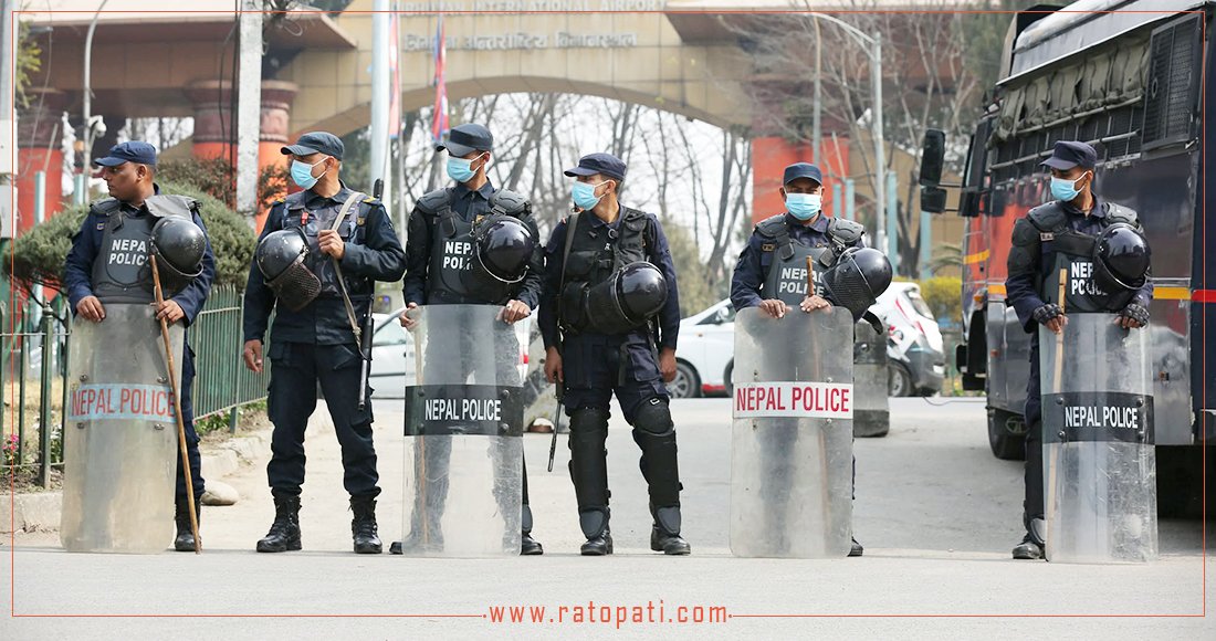 Heightened Security Ahead of Former King Gyanendra's Arrival in Kathmandu