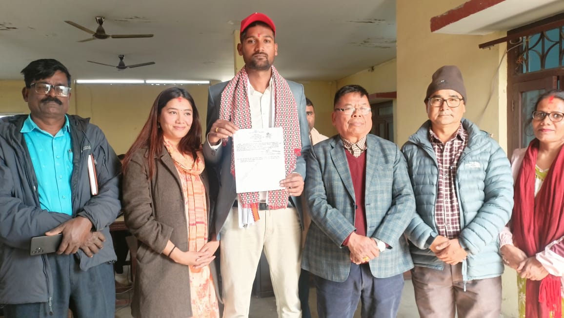   बारा–४ मा नेकपाको तर्फबाट अजय कुशवाहाको उम्मेदवारी