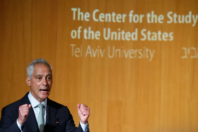 Rahm Emanuel States Israel Should Not Expect Unconditional US Aid
