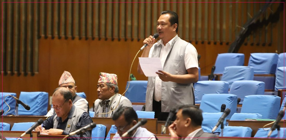   हुलाकी सडकबारे रुलिङ नभए सभामुखको अगाडि अनसन बस्ने सांसद मोदीको चेतावनी