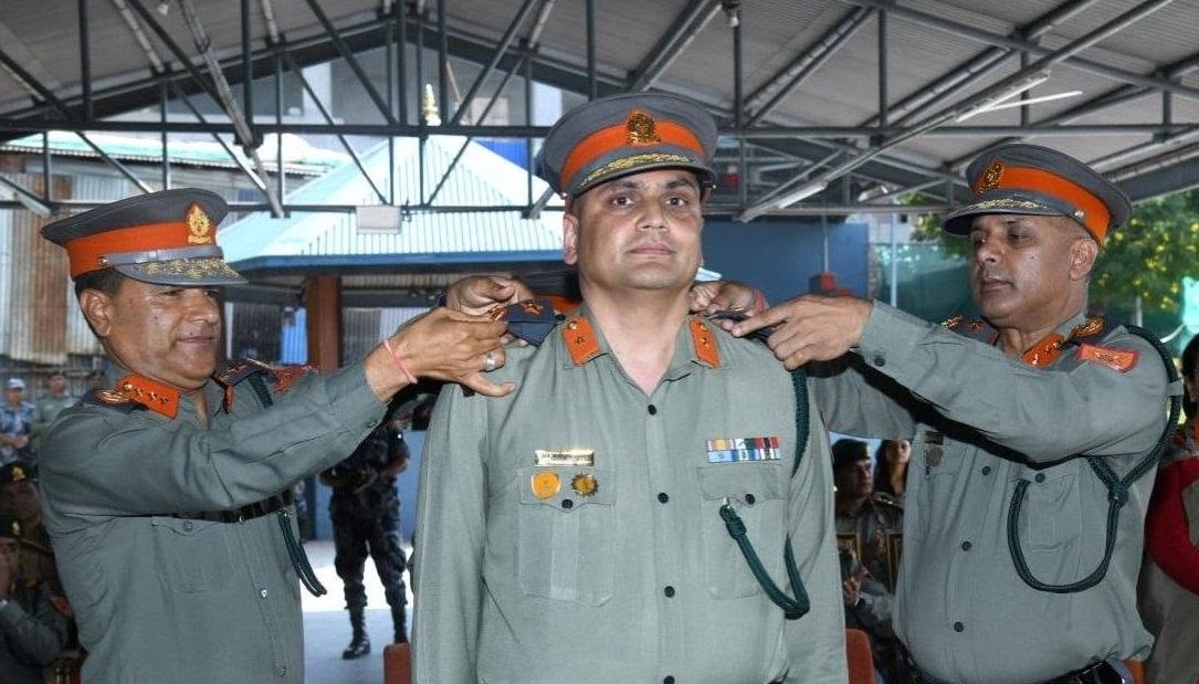 सशस्त्रका एआईजी पोखरेललाई मानवश्रोत विभागको जिम्मे