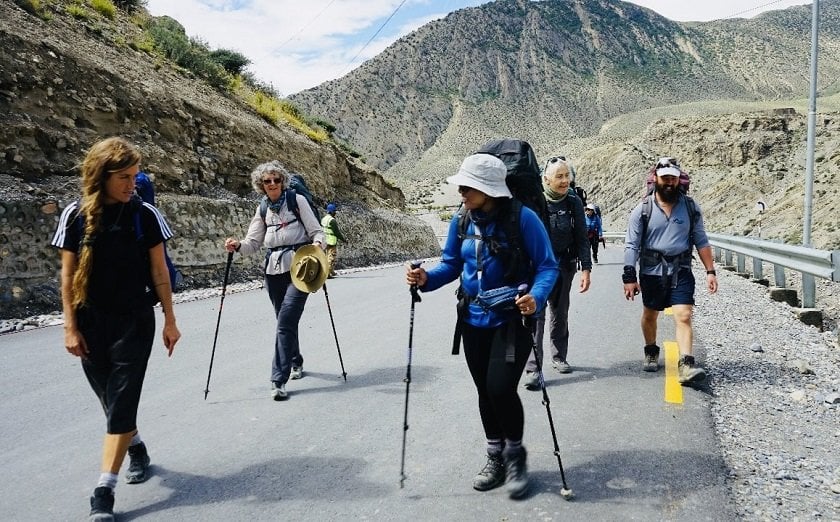 असोजमा साढे ३० हजार पर्यटकले अन्नपूर्ण क्षेत्र घुमे