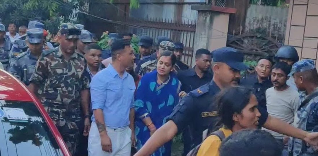 गृहमन्त्री गुरुङ र स्वास्थ्यमन्त्री मेहताले गरिन् कोशी अस्पतालको निरीक्षण