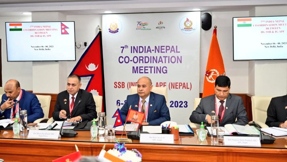 नेपाल–भारत सीमा सुरक्षा ‘समन्वय बैठक’ दिल्लीमा