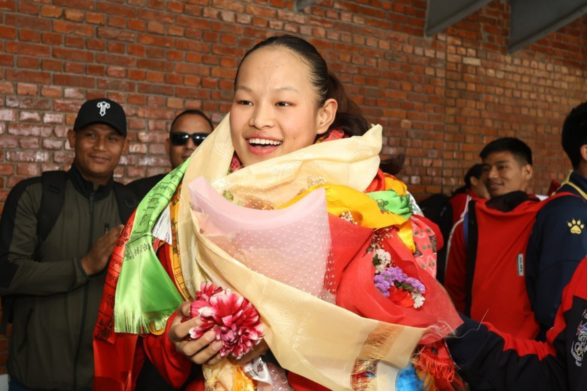 Erika Gurung Wins Bronze Medal for Nepal in 22nd Asian Karate Championship