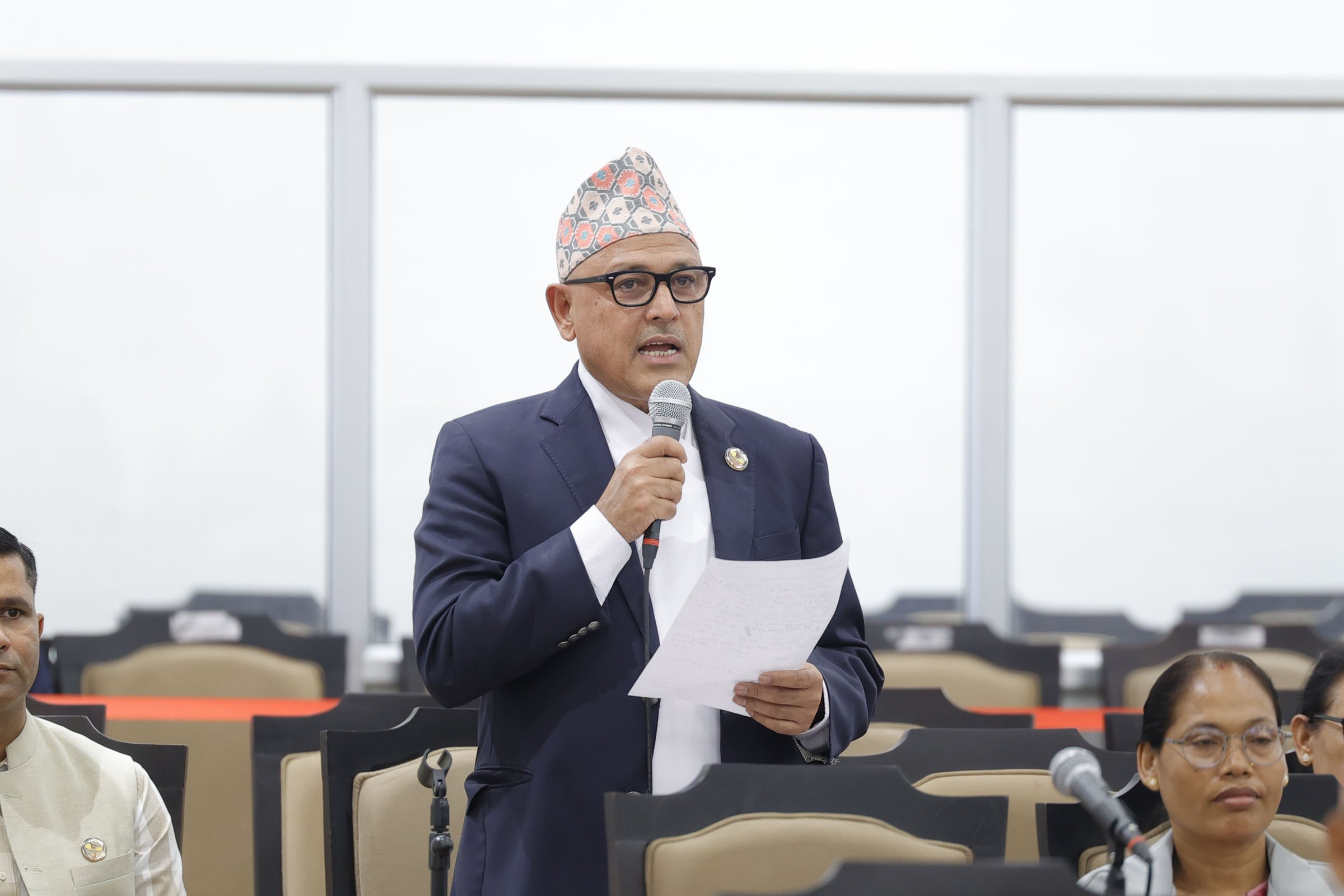 MP Karki Accuses Government of Mocking Democratic Values, Cites Legal Crisis and Suppression