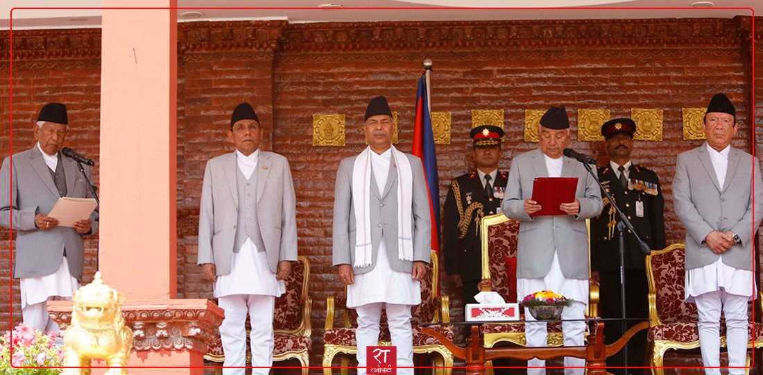   सांसद केसीले राष्ट्रपतिबाट लिए शपथ