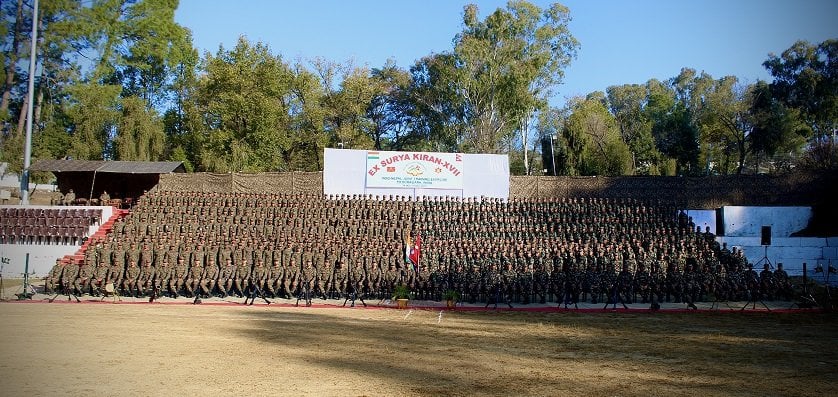 नेपाल र भारतीय सेनाको संयुक्त सैन्य अभ्यास सम्पन्न