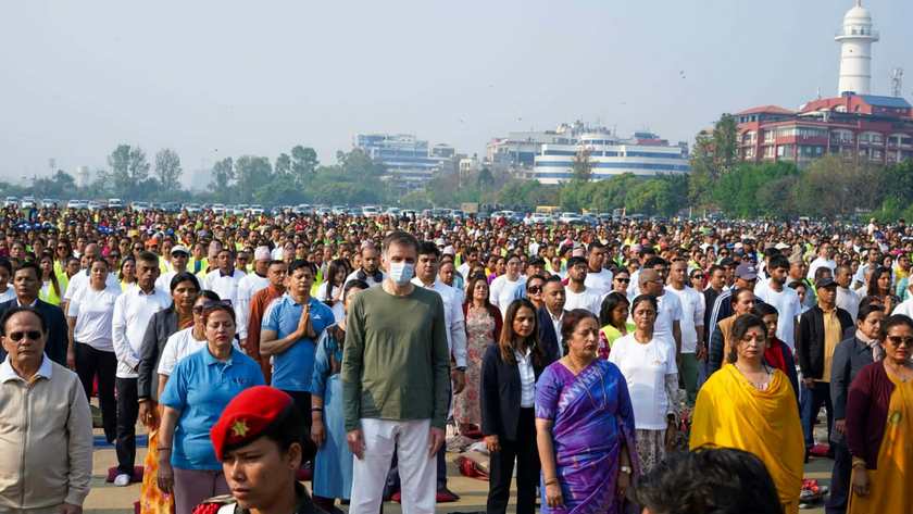   सैनिक मञ्चमा मनाइयो प्रथम अन्तर्राष्ट्रिय आरोग्य दिवस (तस्बिरहरू)