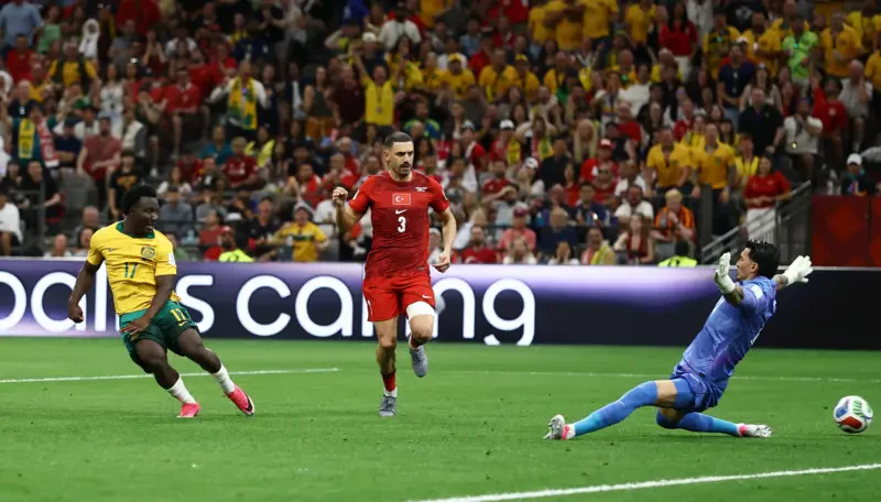 Australia Leads Turkey 1-0 in FIFA World Cup Qualifier
