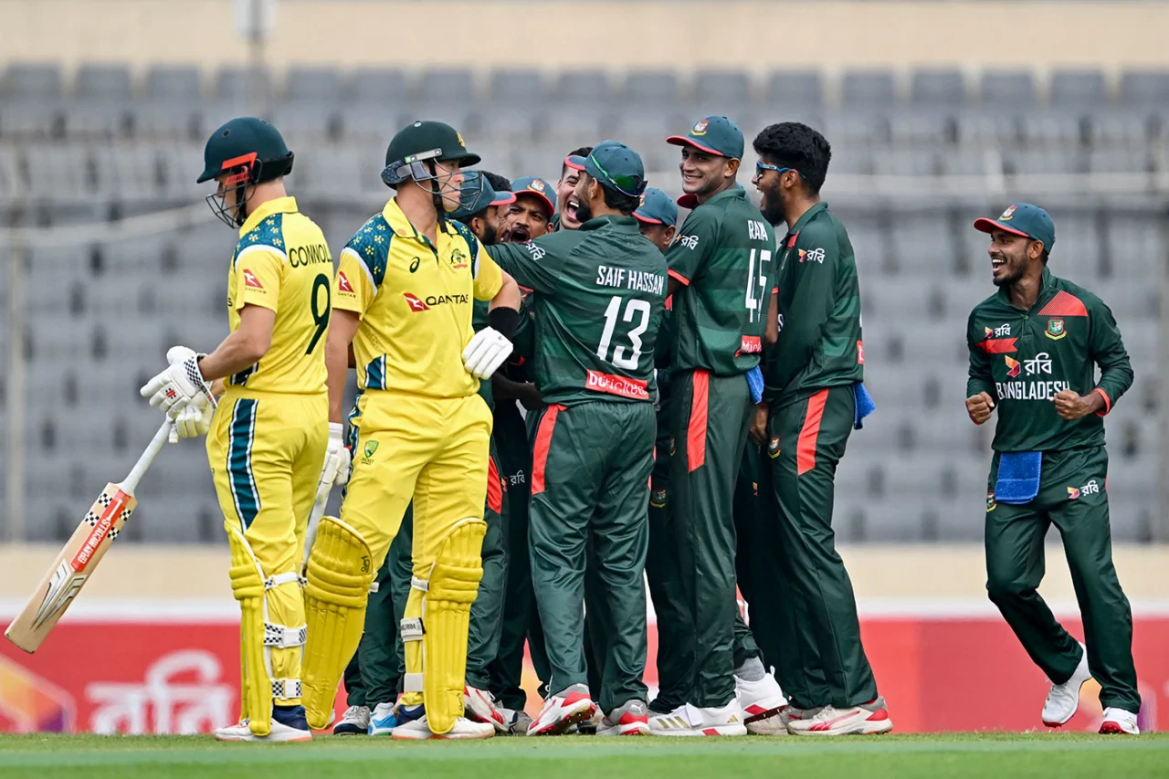 Bangladesh Secures Historic 86-Run Victory Over Australia in First ODI