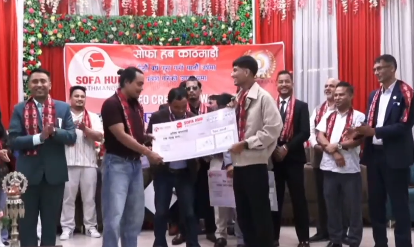 Anish Chapagain Wins Content Creator Award 2083