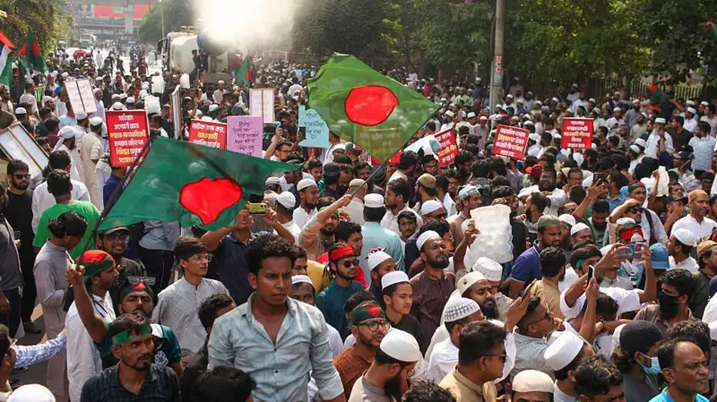 बंगलादेशमा शेख हसिनाको पार्टी अवामी लिगलाई प्रतिबन्ध