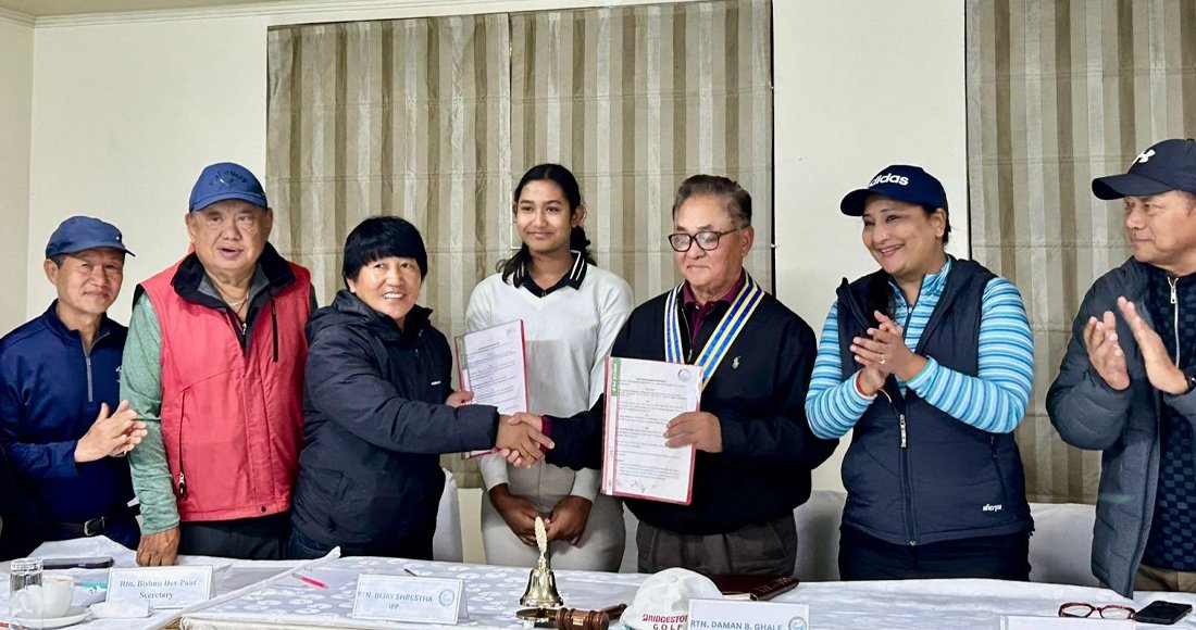 गल्फर अवानी राईलाई भारतमा प्रशिक्षण, आरसीएचजीसँग छात्रवृत्ति सम्झौता