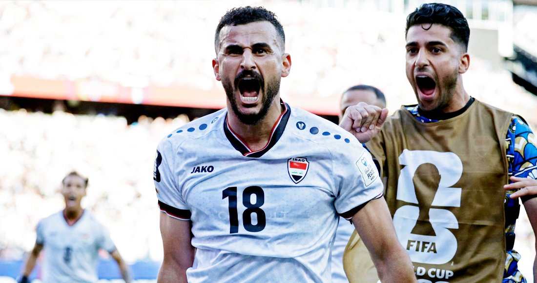 Aymen Hussein Scores for Iraq in FIFA World Cup 2026 Match