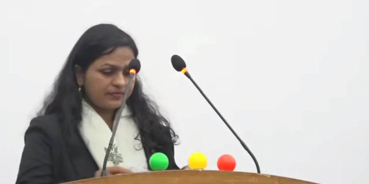   उपसभामुख राउतले सुरक्षा कारण देखाउँदै छाडिन् सरकारी आवास