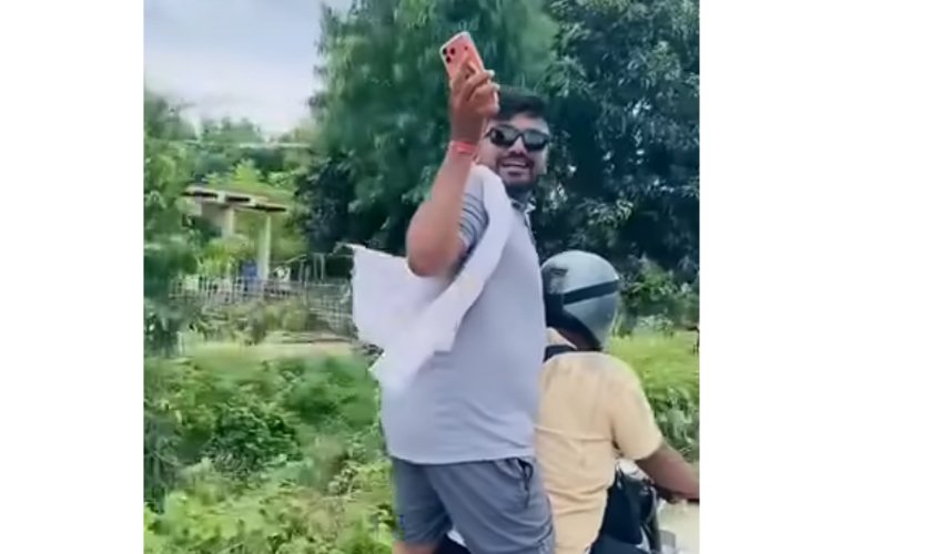 MP Bablu Gupta Apologizes for Viral Stunt Video