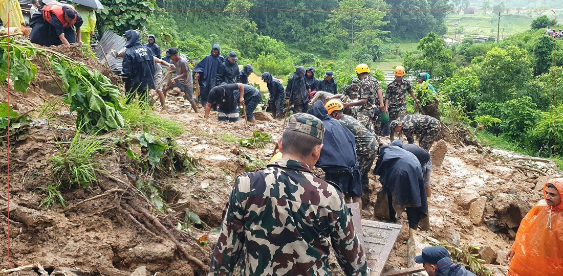 बाढी, पहिरोलगायतका विपद्‍मा घटनामा ज्यान गुमाउनेको सङ्ख्या १०३ पुग्यो