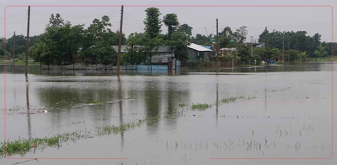 देशभर बाढी, पहिरो र चट्याङका कारण १४ जनाको मृत्यु