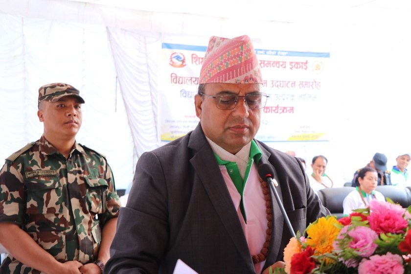   देशभरका विद्यालयमा योग शिक्षा पुर्‍याउनुपर्छ :  मन्त्री पाण्डे