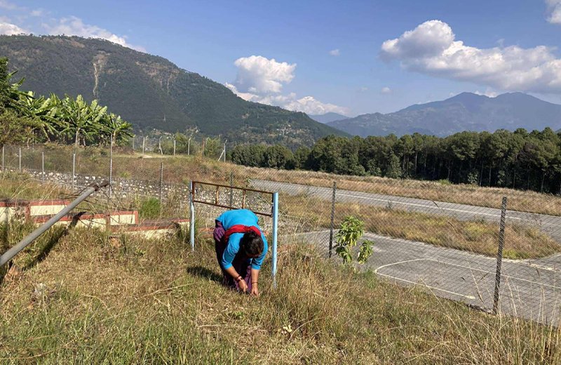 एउटा कर्मचारीको भरमा बलेवा विमानस्थल
