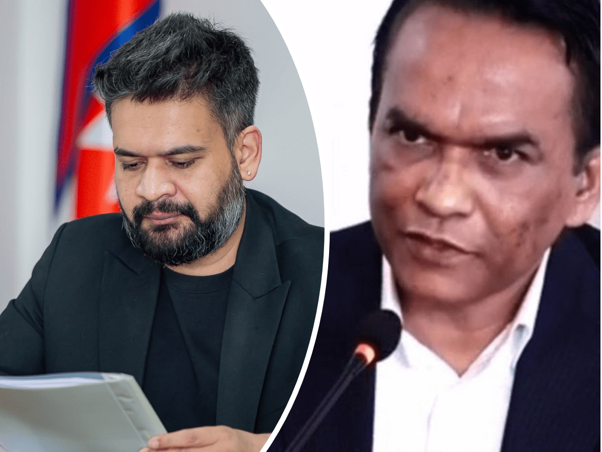 प्रधानमन्त्री शाहसँग गभर्नर पौडेलको भेट