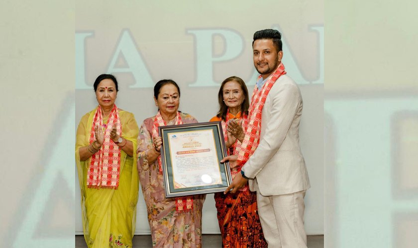 टानका केन्द्रीय सदस्य बन्जारा ‘गोल्डेन हर्स विशेष सम्मान २०८०’बाट सम्मानित