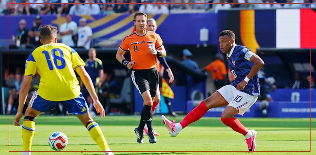 France Leads Sweden 1-0 at Halftime in FIFA World Cup 2026 Qualifier
