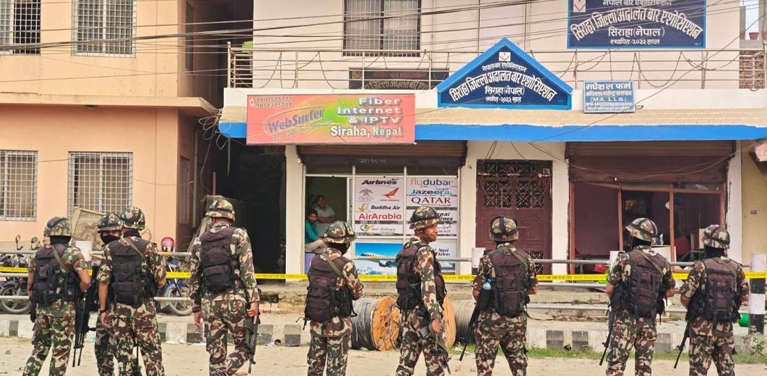 सिरहा बम विस्फोट घटनामा लेखापढी व्यवसायी पक्राउ
