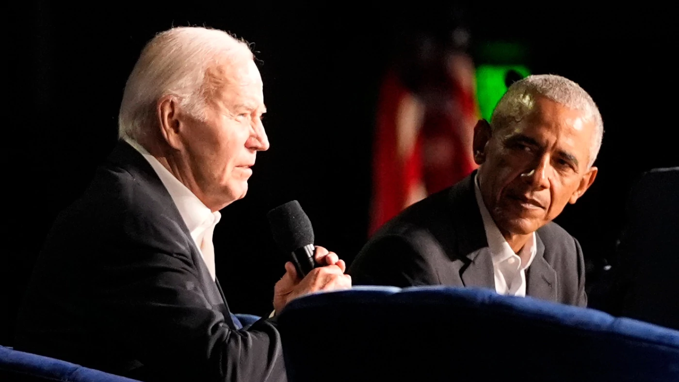 Barack Obama is also against Biden in the presidential election