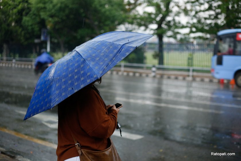 Weather Forecast: Rain Expected Across Nepal, Relief from Heat in Terai