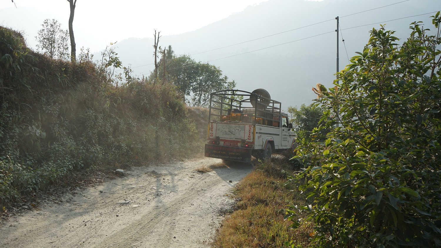 सडक स्तरोन्नति नहुँदा बाँसखर्कका किसान मर्कामा