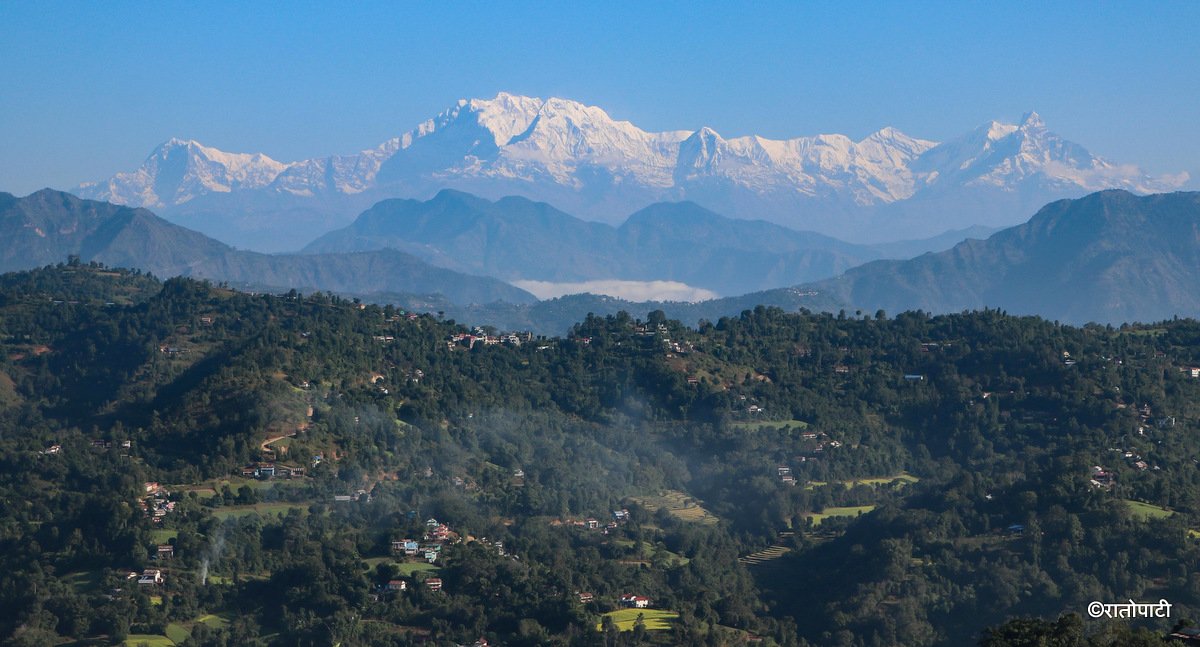 तस्बिरमा हेर्नुहोस् बादल फाटेपछिको बतासेडाँडा