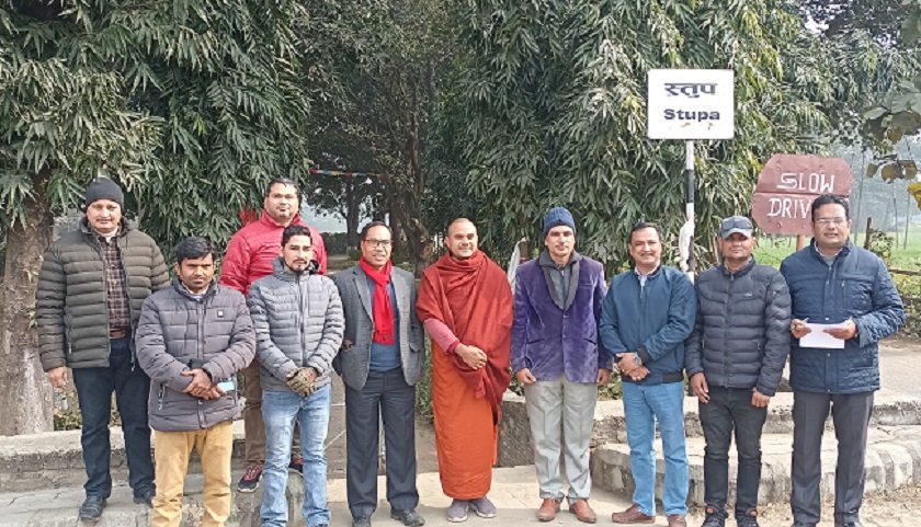 लुम्बिनी विकास कोषका पदाधिकारीद्वारा रामग्राम र पण्डितपुरको अवलोकन