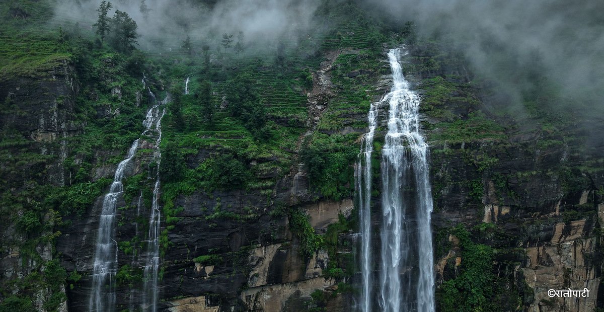 Bhaage Jharna Attracts Tourists in Rasuwa
