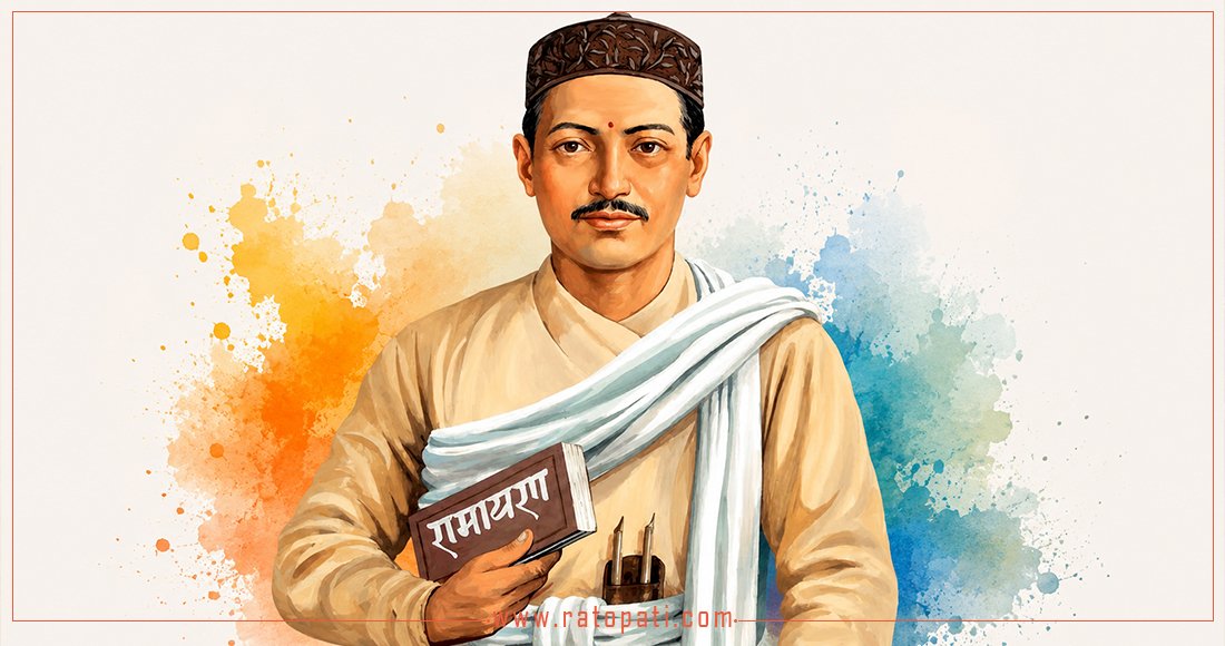 Adikavi Bhanubhakta Acharya's 211th Birth Anniversary Celebrated