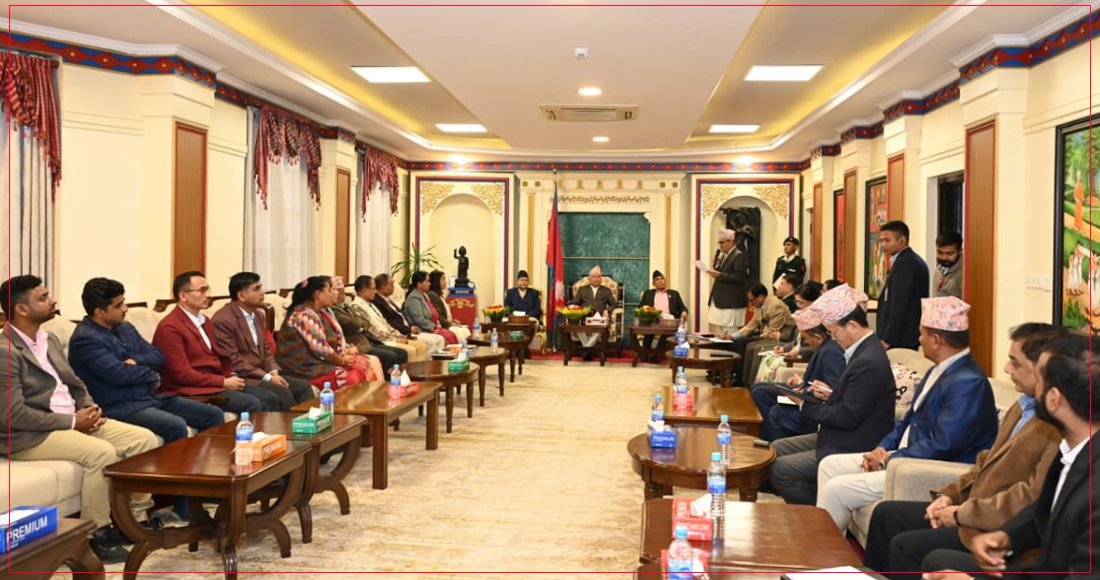   लोकतन्त्र द्वन्द्वमा नभई संवादमा बलियो हुन्छ : राष्ट्रपति पौडेल