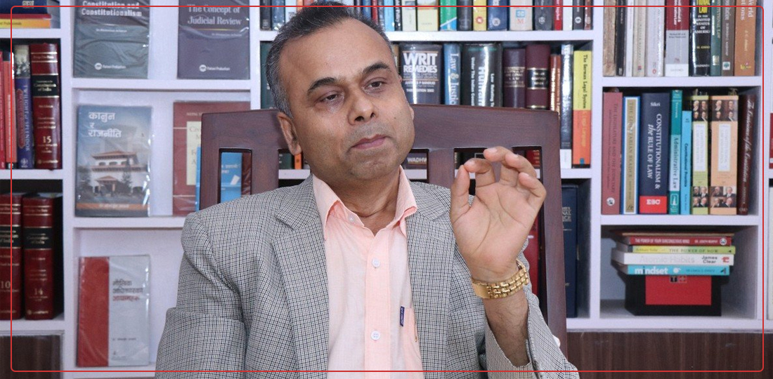   संसद् रोज्ने कि संविधानलाई रोज्ने ? दलहरूले ख्याल गर्नुपर्छ : डा. भीमार्जुन आचार्य