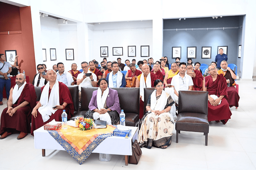 भारतीय दूतावासद्वारा सम्भोता-भोटी लिपिसम्बन्धी चित्रकला प्रदर्शनी