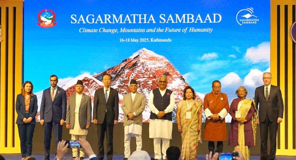 ‘सगरमाथा संवाद’ विश्वव्यापी संवाद मञ्च हो : भारतीय वातावरण मन्त्री