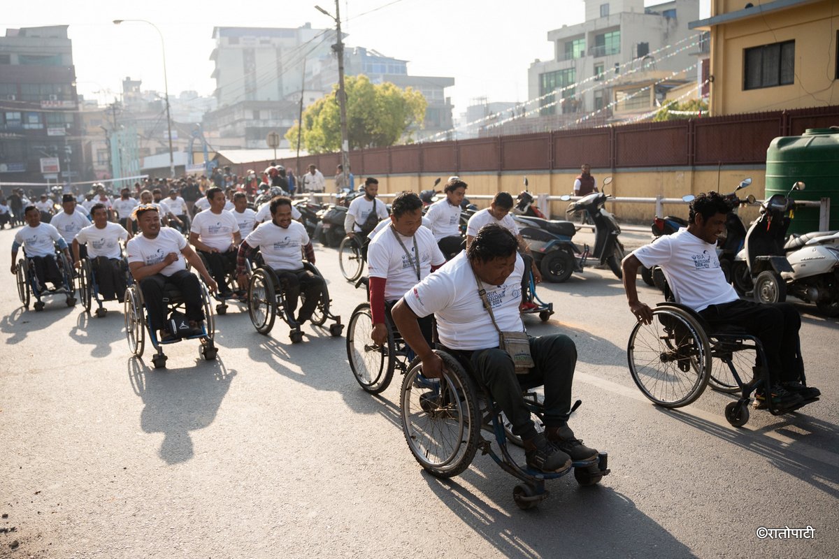 BIA_wheelchair marathon competition 2024-Nepal Photo Library10