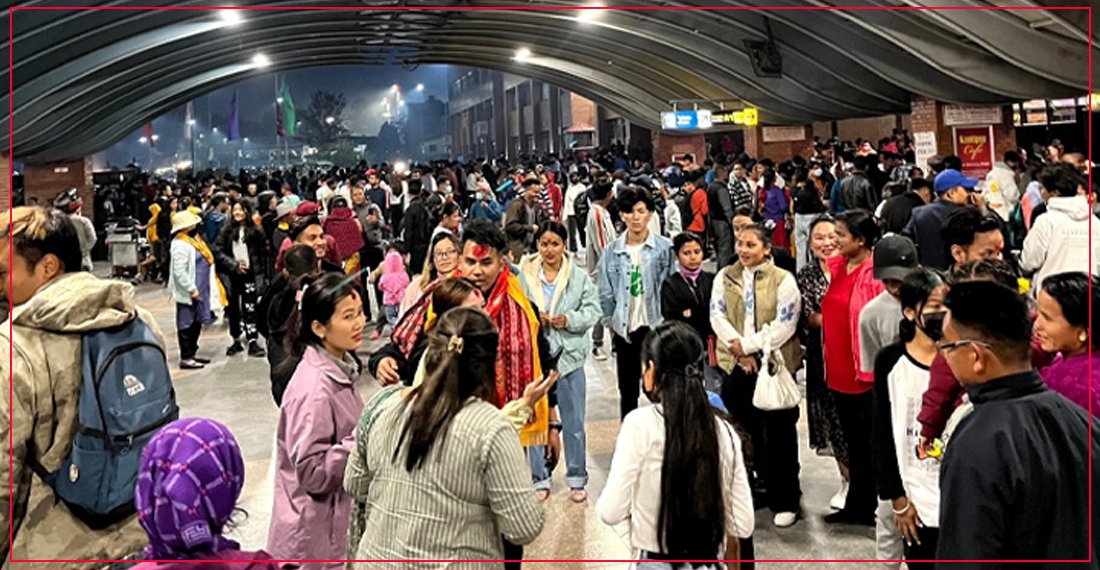 दैनिक सयौँको सङ्ख्यामा नेपाली जनशक्ति बाहिरिँदै