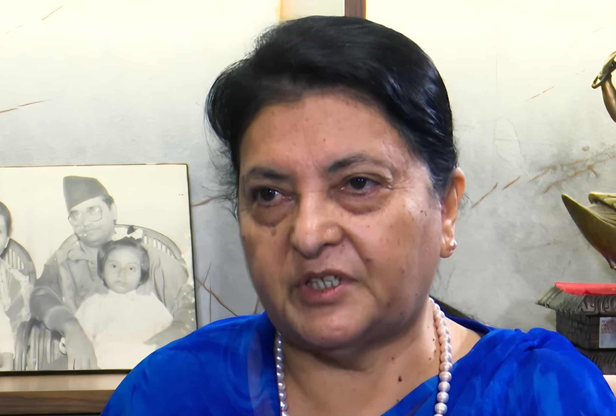   मलाई अहिले एमाले नेता भन्न मिल्छ, अबको लक्ष्य पार्टी अध्यक्ष बन्ने हो: विद्यादेवी भण्डारी
