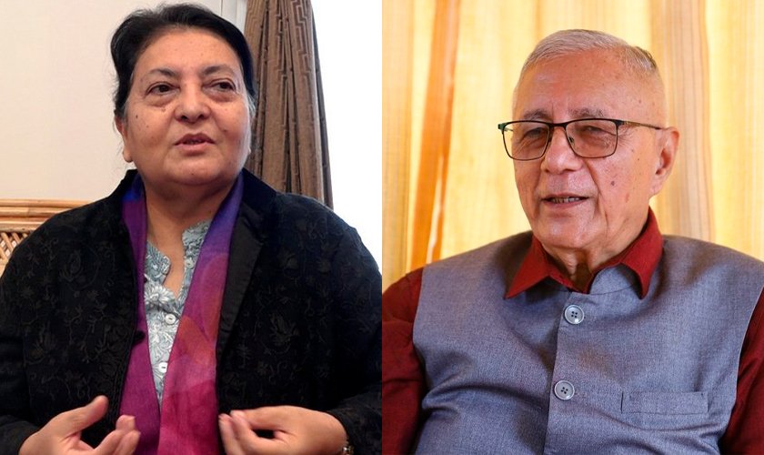   पूर्वराष्ट्रपति भण्डारी र कांग्रेस नेता कोइरालाबिच भेटघाट