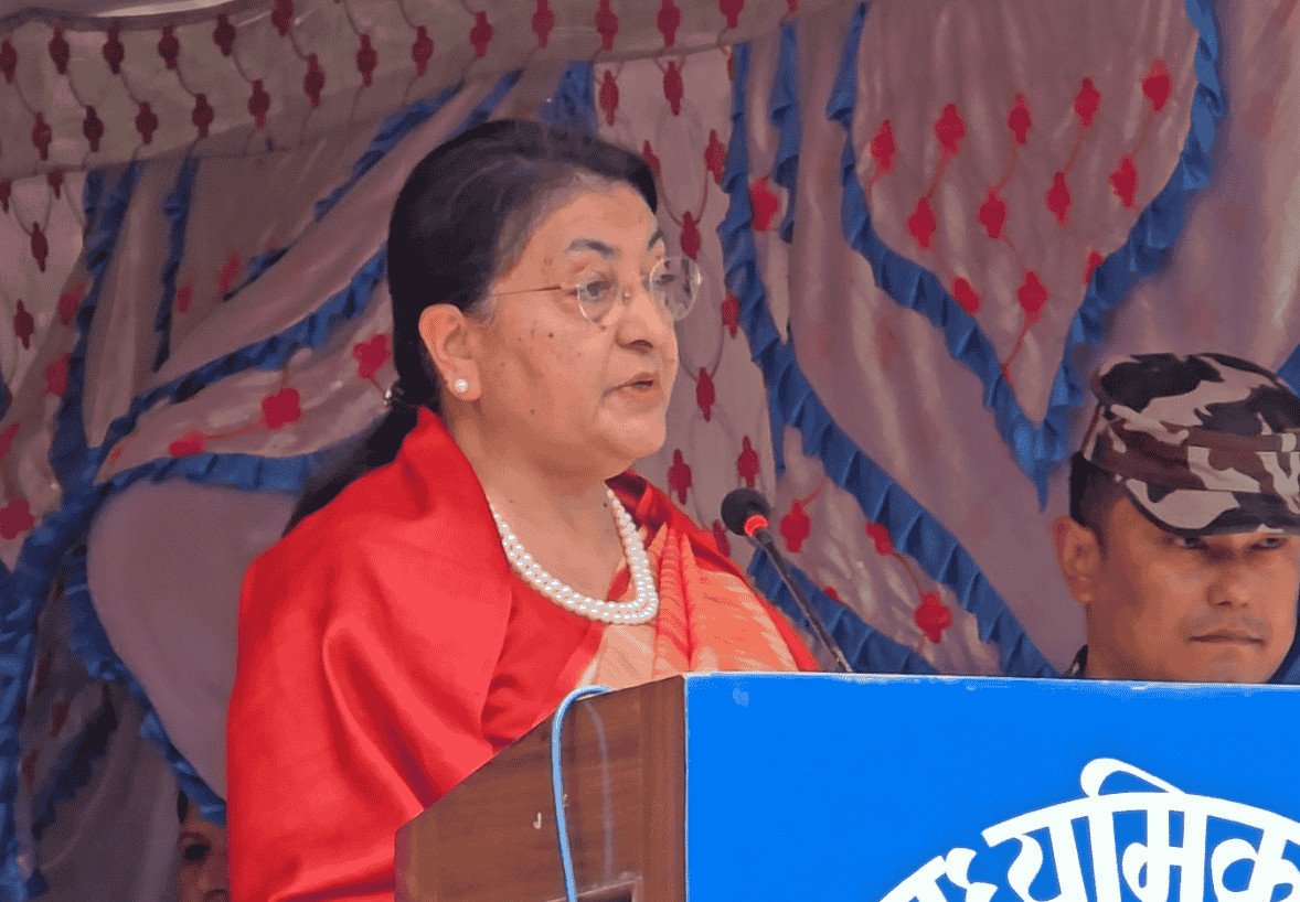 समृद्ध नेपाल र सुखी नेपालीको लक्ष्य हासिल गर्न विज्ञान तथा प्रविधिको प्रयोग अपरिहार्य: पूर्व राष्ट्रपति भण्डारी