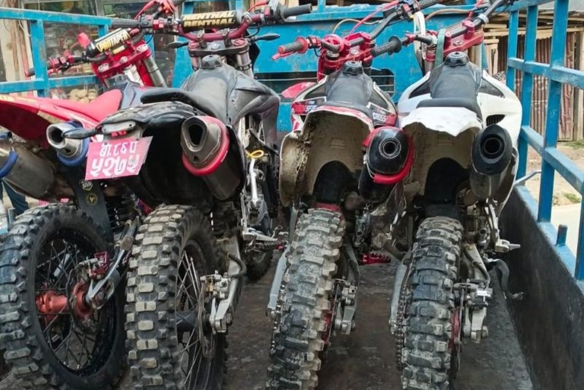 Baglung Traffic Police Take Action Against Modified Motorcycles Emitting Loud Noise