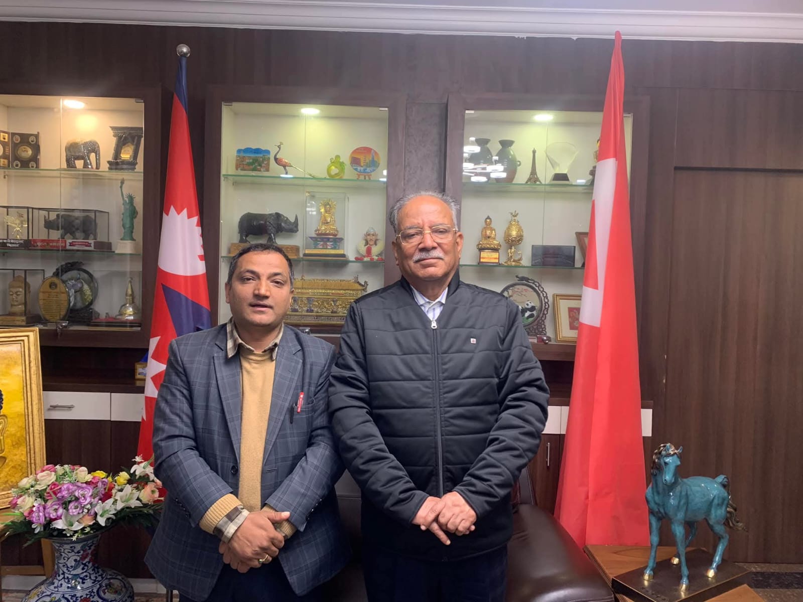 तत्कालीन माओवादी केन्द्रका केन्द्रीय सदस्य अधिकारी प्रगतिशील राष्ट्रिय अभियानमा सक्रिय