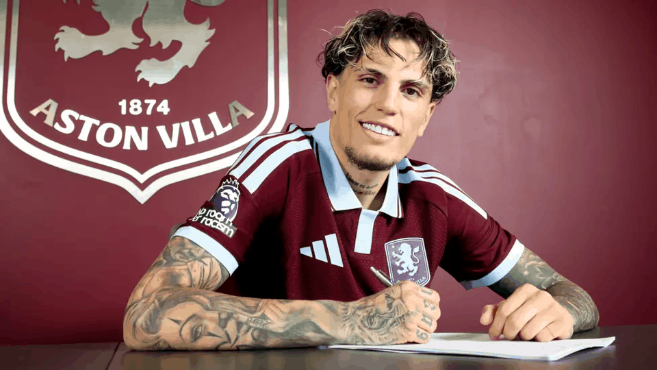 Aston Villa Signs Chelsea Winger Garnacho on Loan